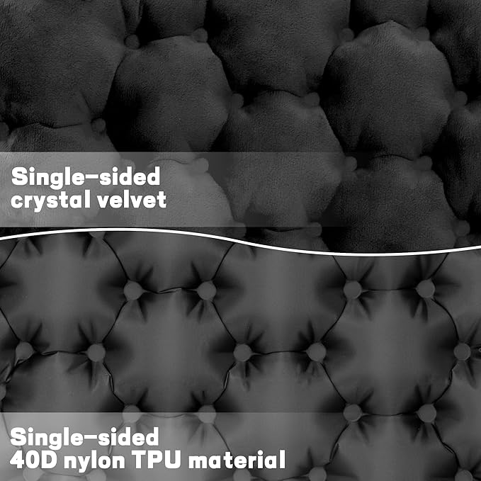 ONTYZZ Inflatable Seat Cushion Lightweight Stadium Seat Pad Travel Air Seat Cushion for Hiking Office Airplane Stadium Car