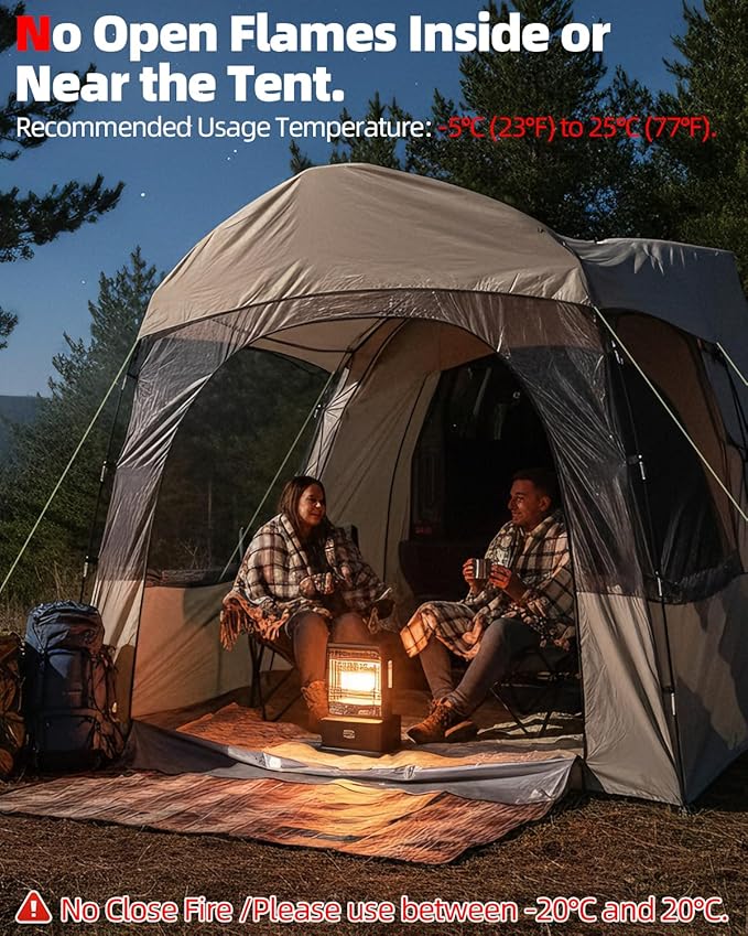 Abahub Clear Bubble SUV Tent for 1-4 Person, Clear Car Tent with Waterproof Rainfly, Outdoor SUV Winter Tent with Carry Bag for Family Camping