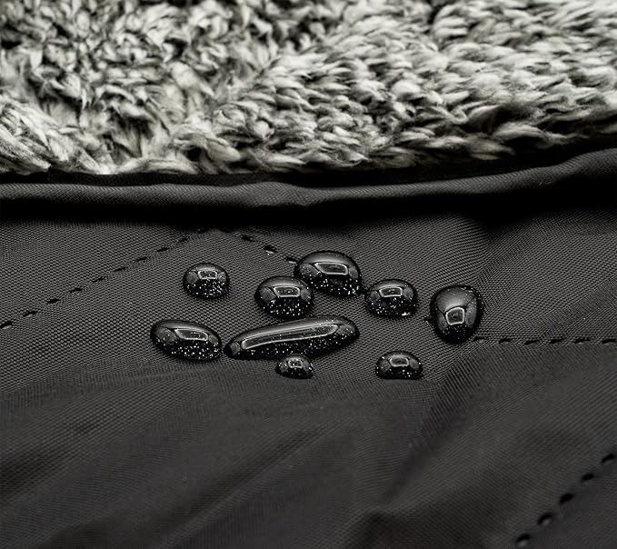 Sherpa Waterproof Outdoor Blanket. Large Sherpa Camping & Stadium Blanket for Cold Weather. Perfect for Picnic, Sports, Concerts, Outdoors, Boat. Windproof, Extra Warm, Machine Washable.