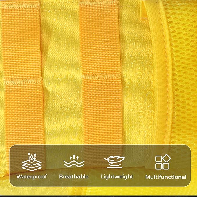 9L Mini Tactical Backpack for Men Women,Small Military Tactical Backpack for Sport,Gym,Hiking,Travel,Camping (Yellow)