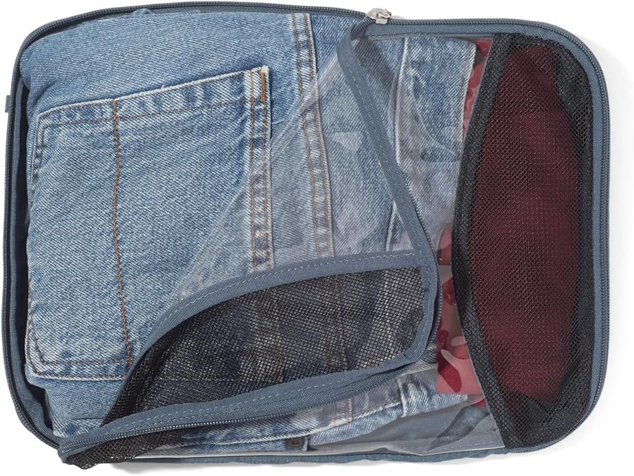 Baggallini Compression Cube 4-piece set - Lightweight Compression Packing Cubes for Travel
