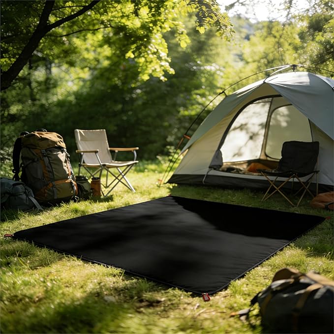 REDCAMP Waterproof Camping Tent Tarp - 36"x83", 4 in 1 Multifunctional Tent Footprint for Camping, Hiking and Survival Gear, Lightweight and Compact