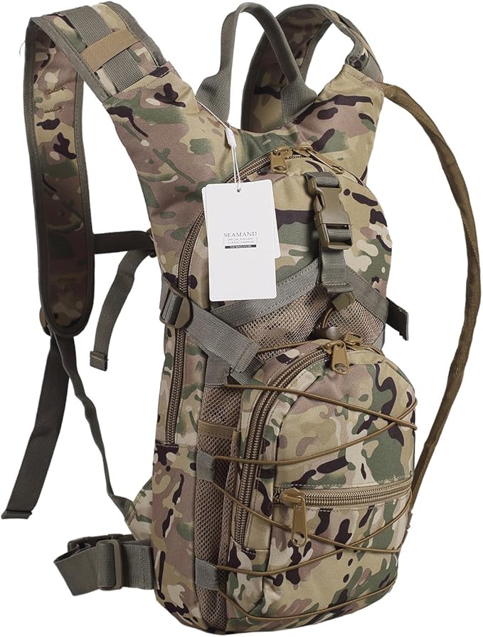 Hydration Backpack with 3L Water Bladder for Hiking and Climbing
