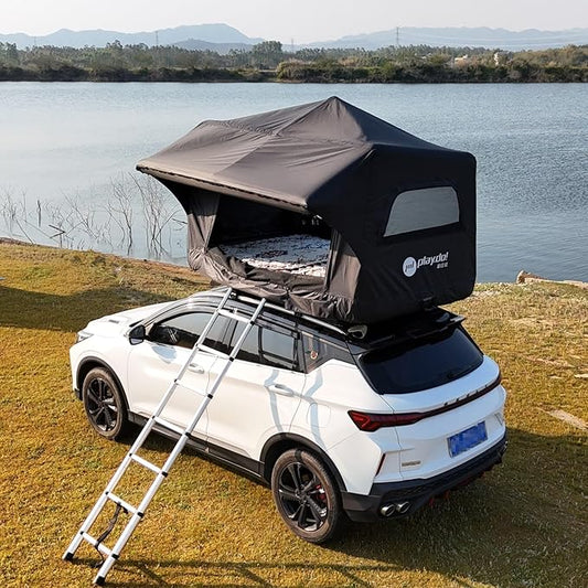 UNISTRENGH Waterproof Inflatable Car Rooftop Tent Lightweight Portable Family Outdoor Camping Roof Top Tent for SUV, Jeep Cars