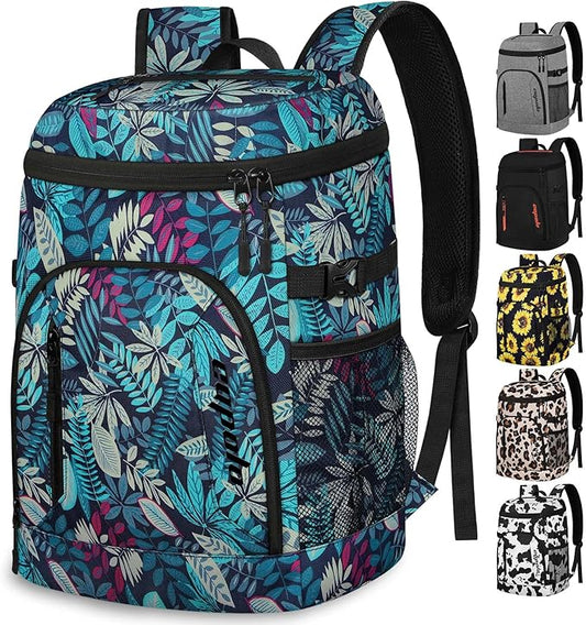 Capolo Cooler Backpack for Men Women Insulated Backpack Cooler Leak Proof Thermal Bag Beverage Soft Cooler Bag Lunch Backpack for Camping 30/45 Cans
