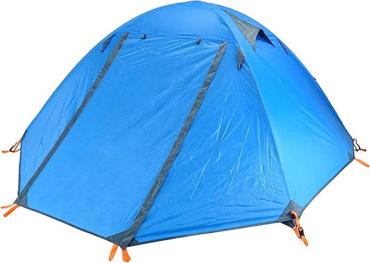 Azarxis 1 2 3 Person 3 Season Tent for Camping Backpacking Hiking Easy Set Up Waterproof Lightweight Professional Double Layer Aluminum Rod & Carry Bag