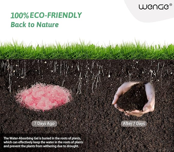 Wenge Urine Super Absorbent, Solidifier - 180 Use Pre Poo gel for Toilet, Porta Potty Chemicals, Eco Absorbent Liquid Waste Gelling and Deodorizing Powder (Pink Rose Scent)