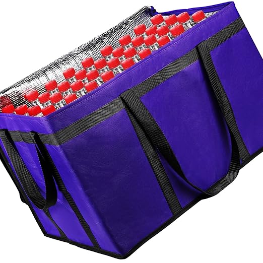 1 Pack Purple Extra Large XXXL Insulated Food Delivery Bag Cooler Bags Keep Food Warm Catering Therma for doordash Catering Cooler Bags Keep Food Warm Catering Therma Catering Shopper hot XXXL