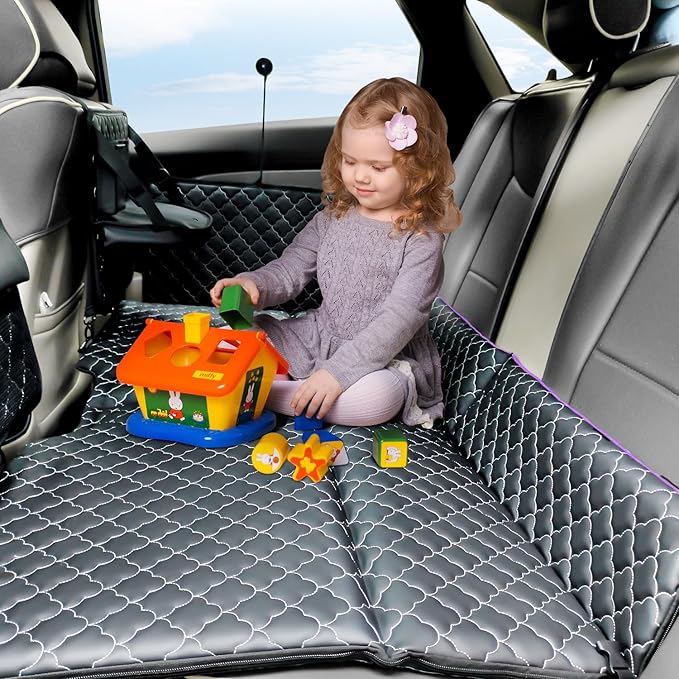 Non Inflatable Truck Bed Air Mattress for Large Truck, Car Travel Camping Back Seat Extender for F150/RAM 1500/Silverado/Ranger/GMC/Tundra/Tacoma