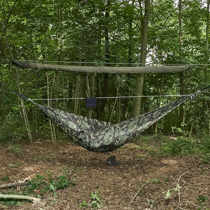 Onewind Premium Hammock Tarp Sleeve 12ft Camping Tent Rain Fly Snakeskin for Tarp Easy Storage and Display, Hiking and Backpacking, Lightweight and Durable Water Resistant, OD Green