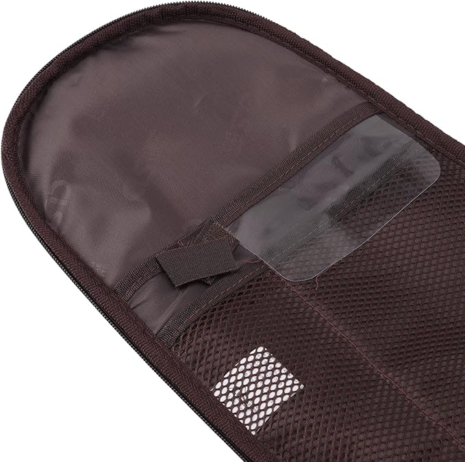 TOPINCN Cooking Utensils, Pouch Polyester Fabric Camping Cookware Travel Storage Bag, Outdoor Large Space Cookware Kit Bag(C)