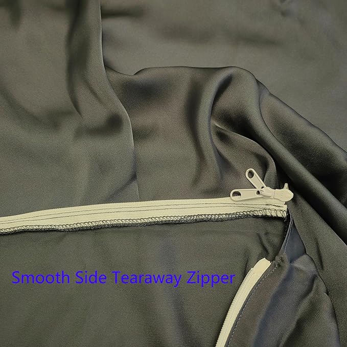 Chiffon Sleeping Bag Liner - Adult Sleep Sack & Travel Sheet for Hotel - Ideal for Camping, Hiking, Backpacking, Sofa, RV, Summer Warm Weather Seasons