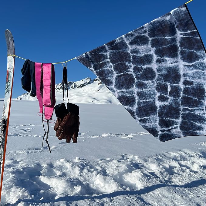 Nomadix Ultralight Towel - Quick Dry & Super Lightweight - Perfect As A Pack Towel to Save On Space - Made with Recycled Materials - Agua Blue - 30x54