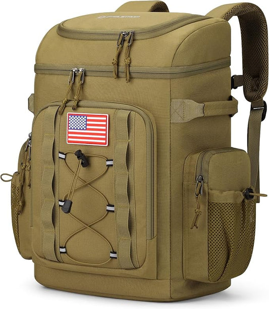 Maelstrom Backpack Cooler,Soft Lightweight Leakproof Cooler Backpack,Men Women 35/50 Can Insulated Cooler Bag,Keeps Hot/Cold for Up to 16 Hours,Perfect for Camping, Beach