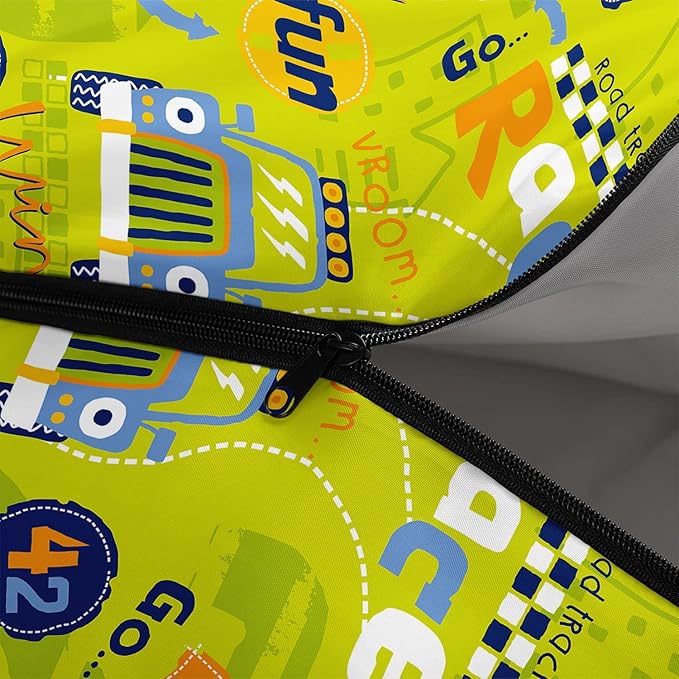 Kids Sleeping Bag for Boys and Girls,Monster Alien Print-Lightweight Warm Portable Outdoor Indoor-Waterproof Cold Weather Resistant Sleeping Bag for Camping Hiking