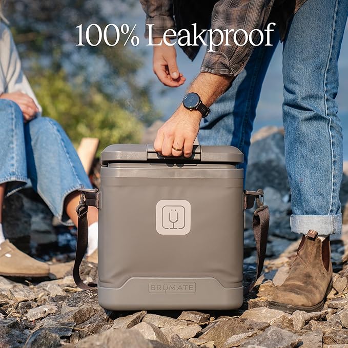 BrüMate MagPack Insulated Soft Cooler | Leakproof Zipperless Magnetic Seal, 48+ Hour Ice Retention (12, 18, 24 Can Sizes)