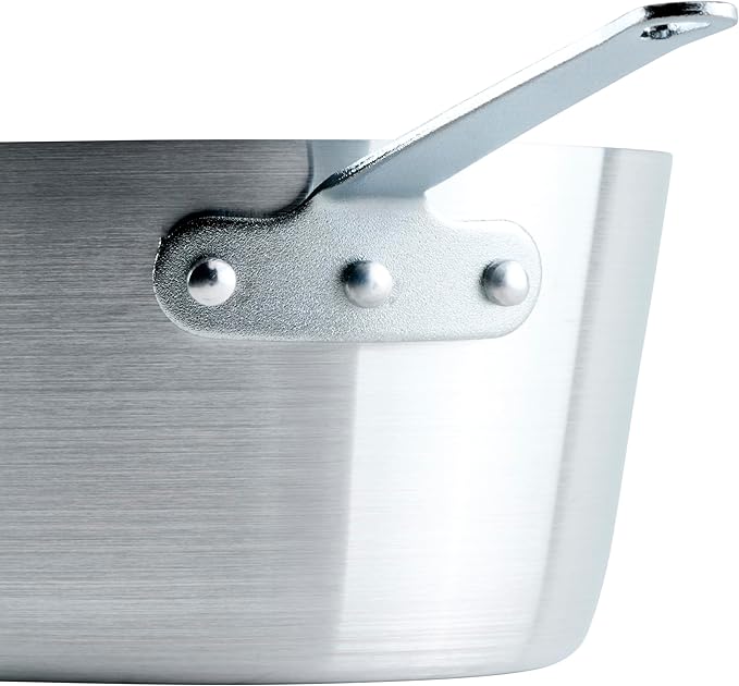 Winco Heavy-Duty Aluminum Tapered Sauce Pan, 3mm, 4.25 Quart