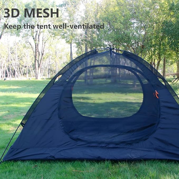 HILLMAN 1/2/3/4 Person Tents for Camping Instant Lightweight Backpacking Tents Easy Set Up Waterproof Family Camping Tent with Rainfly & Carry Bag Portable Dome Tent for Camping Hiking & Traveling