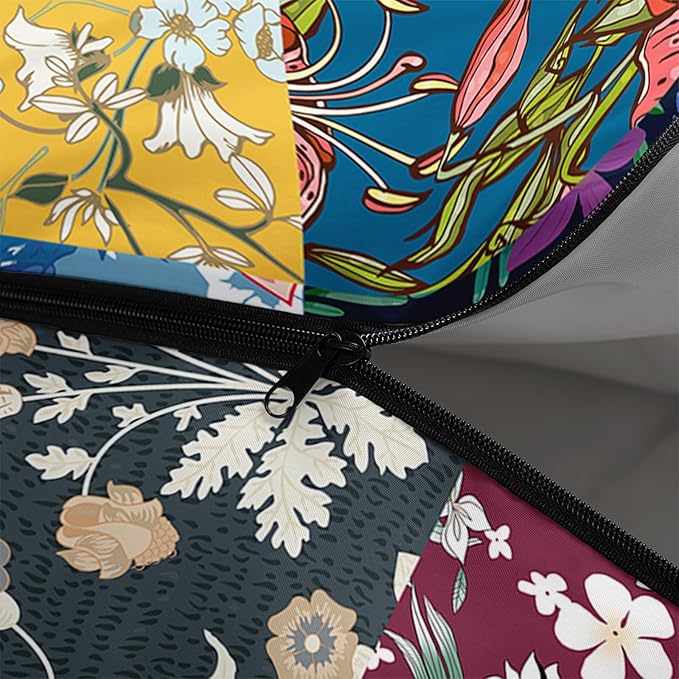 Sleeping Bags for Adults and Kids，3D Printing Camping Sleeping Bag for Girls Boys Lightweight Waterproof Cold/Warm 3-Season，Outdoor Travel with Compression Bags