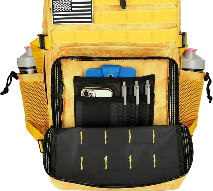 Military Tactical Backpack for Men and Women Army 3 Days Assault Pack Bag Large Rucksack with Molle System for Hiking Cycling Skiing Camping Climbing