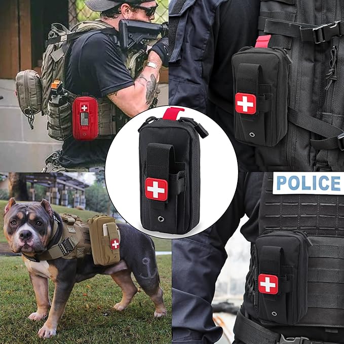 ifak Pouch Small Molle First aid Bag Empty Trauma Medical Bag Tactical Belt Pouch