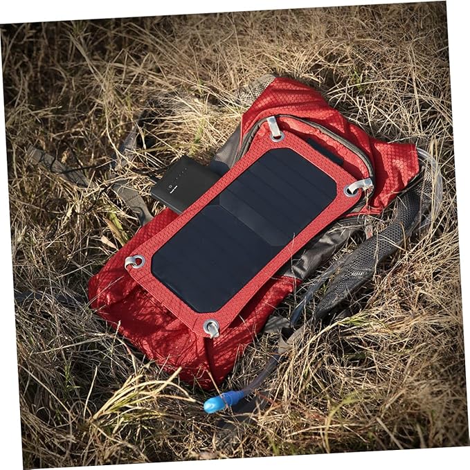 Solar Panel Charger Backpack Women's Travel Usb Power Bank Outdoor Sports Lightweight for Men Women