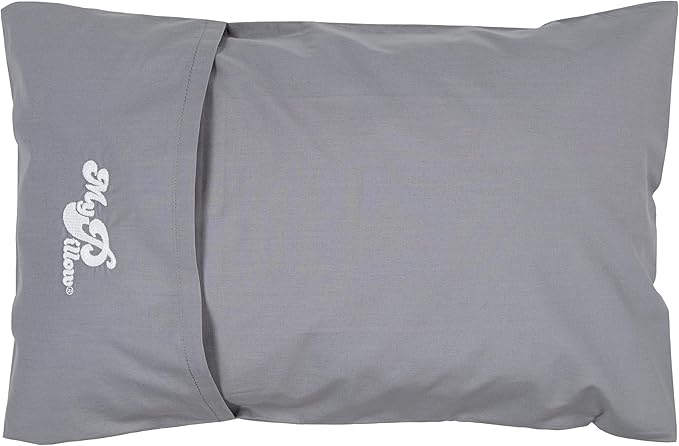 MyPillow Multi-Use Travel Pillow Compact Pillow for On-The-Go Comfort and Sleeping, Portable, Compact, Washable Pillow for Adult and Kids Neck Support [Flagstone]