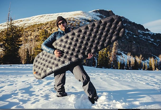 Sea to Summit Ether Light XT Extreme Cold-Weather Insulated Sleeping Pad, Tapered - Regular (72 x 21.5 x 4 inches)