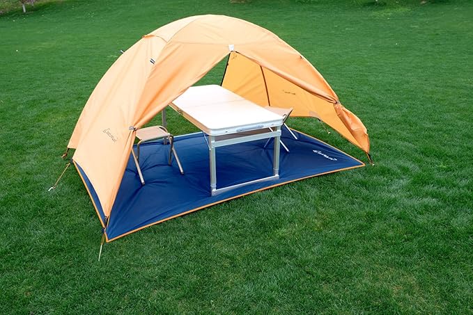 Clostnature Tent Footprint - Waterproof Camping Tarp, Heavy Duty Tent Floor Saver, Ultralight Ground Sheet Mat for Hiking, Backpacking, Hammock, Beach - Storage Bag Included