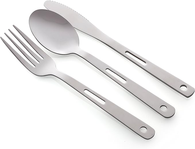 Wealers Unique Complete Messware Kit Polished Stainless Steel Dishes Set| Tableware| Dinnerware| Camping| Buffet| Includes - Cups | Plates| Bowls| Cutlery| Comes in Mesh Bags (4 Person Set)