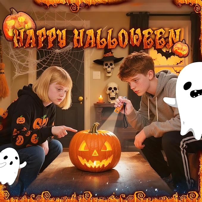 EverBrite 6-Pack LED Flashlights Halloween Gifts, Mini Flash Lights Handheld Torch with Lanyard, 18 AAA Batteries Included, Mixed Color