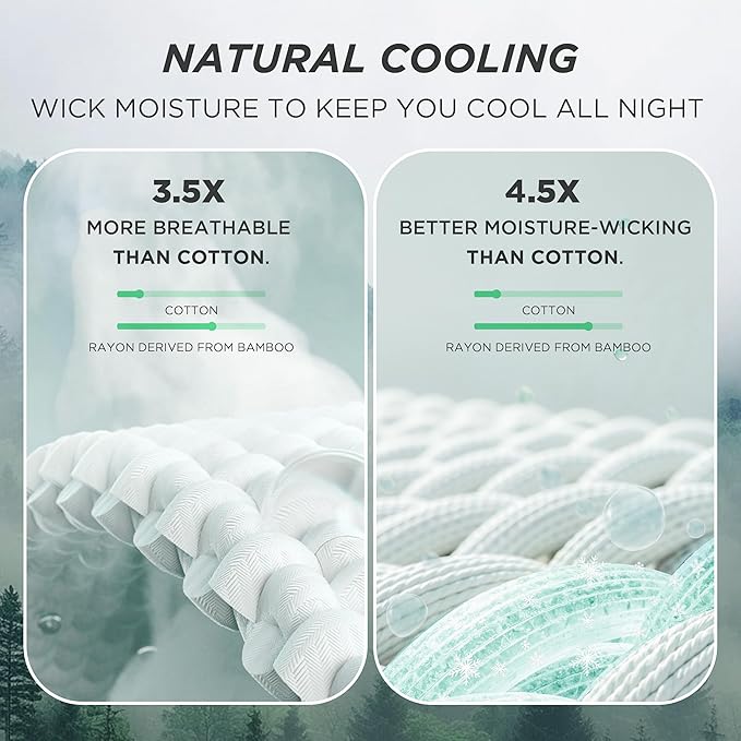 Bedsure Cooling Cotton Waffle Oversized King Blanket - Lightweight Breathable Blankets Rayon Derived from Bamboo for Hot Sleepers, Luxury Throws for Bed and Sofa, Taupe, 120x96 Inches