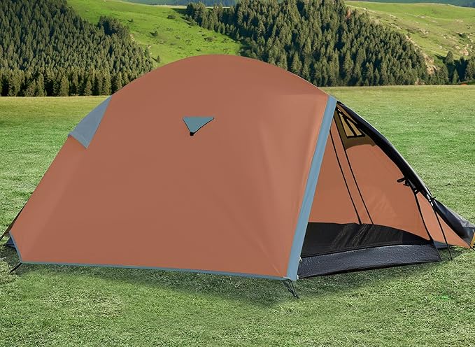 Backpacking Tents for Camping - Easy Set Up Tent, Waterproof, Light Weight Tent for One or Two Person Hiking Travling