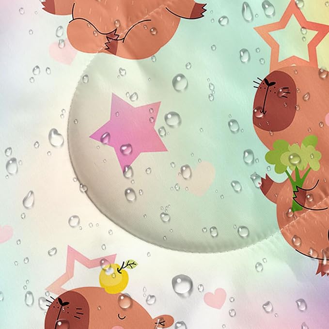 AILONEN Girls Pink Camping Sleeping Bags,Lightweight & Waterproof,3 Season Warm & Cool Weather,Cute Bow Duck Print Sleeping Bags for Kids,Girls,Adults Travelling,Outdoors