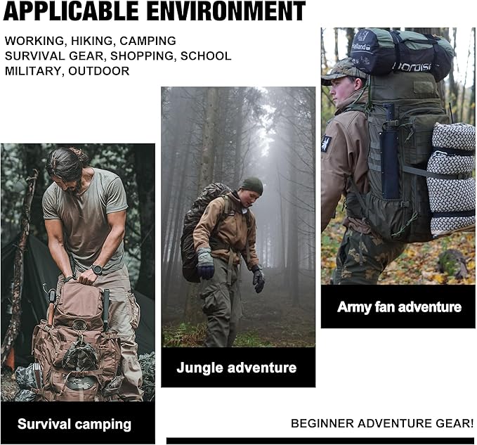 Mardingtop 28L/35L Tactical Backpacks Molle Hiking daypacks for Camping Hiking Military Traveling Motorcycle