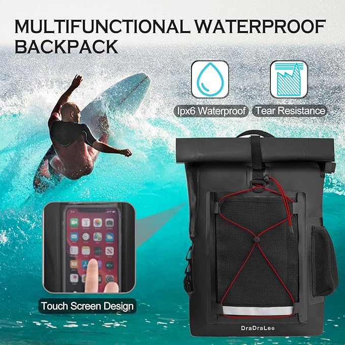 Waterproof Backpack Kayak Dry Bag Backpack Waterproof 30L