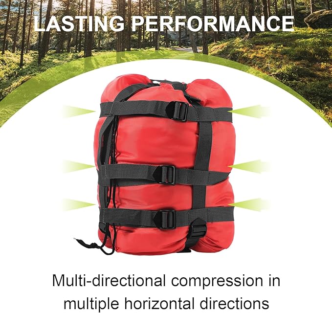 Compression Sack for Sleeping Bag Store Ultralight Sleeping Bag Compression Stuff Sack 15l 25l Space Saving Gear for Travel Camping Hiking Outdoor