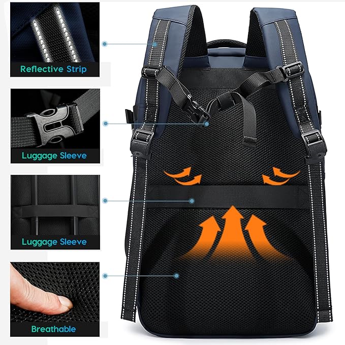 BANGE Stylish Urban Backpack Offers Multiple Compartments and Fashion-forward Design for Modern Lifestyles