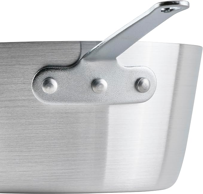 Winco Heavy-Duty Aluminum Tapered Sauce Pan, 3mm, 3.75 Quart
