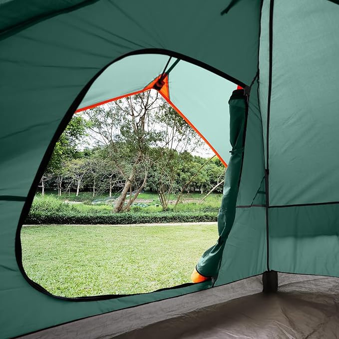 unp Camping Tent 2/3/4/6 Person Dome Tent, Easy to Set Up for Camping, Lightweight Camping Tent, Portable Camping Tent for Outdoor and Backpacking Beaches