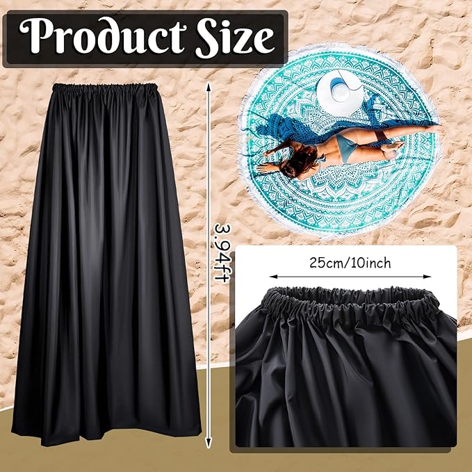 Chuarry 1.2 M Portable Changing Room Thick Changing Cover ups Instant Privacy Shelters Lightproof Beach Dressing Cover for Camping
