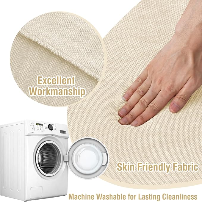 H.VERSAILTEX Queen Size Armless Futon Mattress Covers for Traditional Japanese Futon Mattress Soft Mixed-Color Chenille Couch Slipcovers Floor Mats Sofa Protector Zippered Sleeper Sofa Cover,Beige