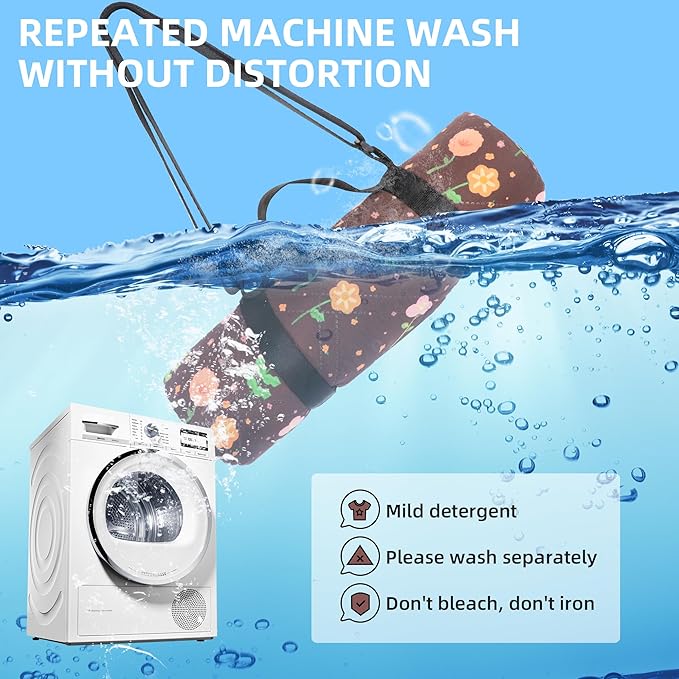 Outdoor Cute Picnic Blanket Brown Floral 60"x80" Sandproof Beach Blanket Waterproof Picnic Blankets Foldable for Caming, Beach, Outdoor Activities.