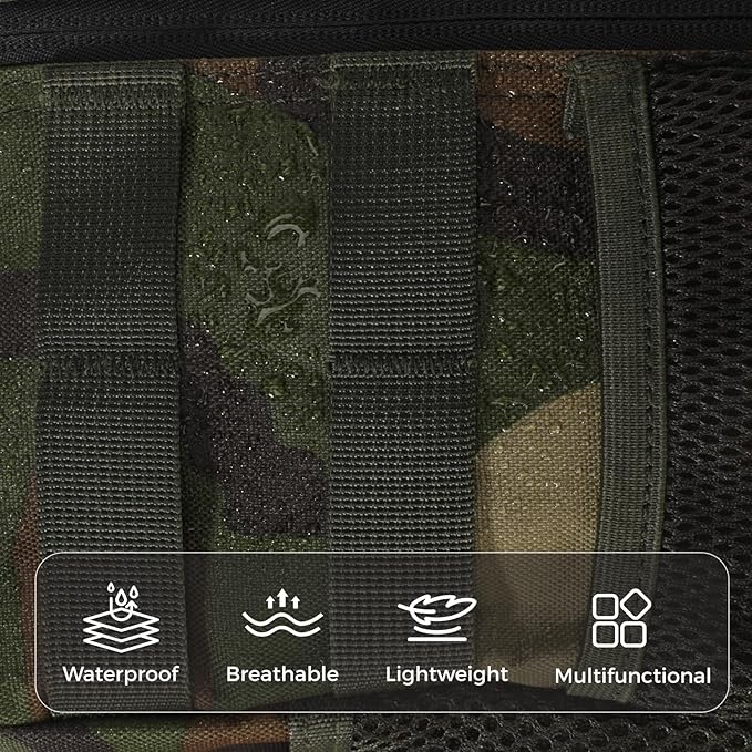 9L Mini Tactical Backpack for Men Women,Small Military Tactical Backpack for Sport,Gym,Hiking,Travel,Camping (Jungle Camo)