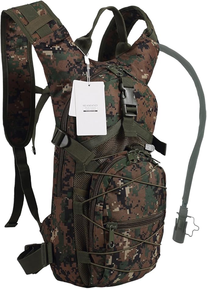 Hydration Backpack with 3L Water Bladder for Hiking and Climbing