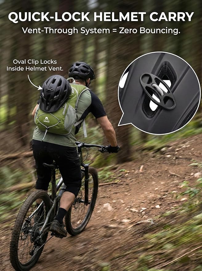 Hydration Hiking Backpack, Water Hiking Backpack, Hydration Backpack with 15l Water Bladder, Runinnng Backpack for Men Women for Cycling Campling