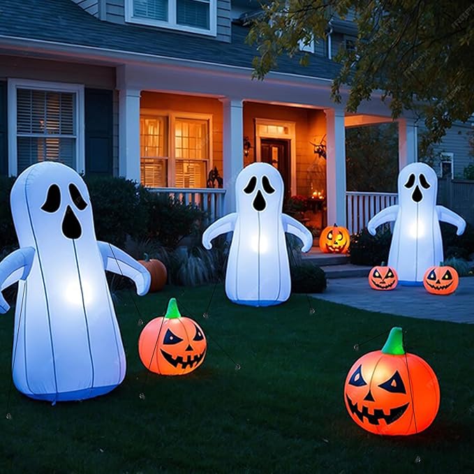 BEINUOYI Inflatable Replacement Accessories, 24pcs Black Plastic Stakes, Tethers & Hooks for Outdoor Tents, Camping, Gardens & Festive Decorations