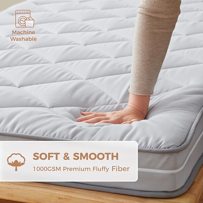 4Inch Twin Floor Mattress,3-Layer Structure Cot Mattress Topper,Gel Memory Foam,Removable Thickened Cover,Portable Roll Up Sleep Pad(75X38X4“)