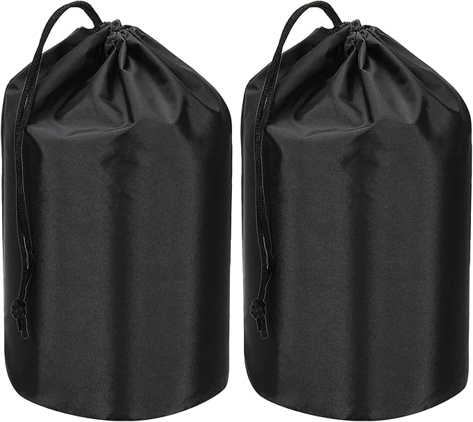 PATIKIL Stuff Sack, Waterproof Outdoor Storage Sack Portable Drawstring Dust Flap Bag Lightweight Sleeping Bag for Camping Hiking Travel