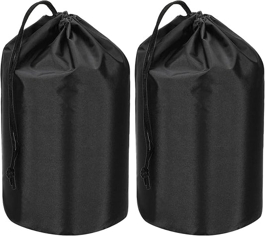 PATIKIL Stuff Sack, Waterproof Outdoor Storage Sack Portable Drawstring Dust Flap Bag Lightweight Sleeping Bag for Camping Hiking Travel